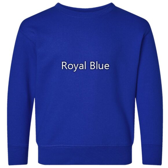 Nike Bluey TODDLER Unisex Sweatshirt Embroidered Fleece Crewneck Dog Sisters - Picture 7 of 7